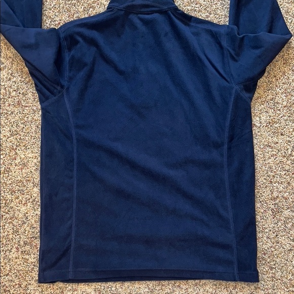 NEW Men’s Columbia Navy Blue Fleece Pullover Size L - Picture 4 of 6